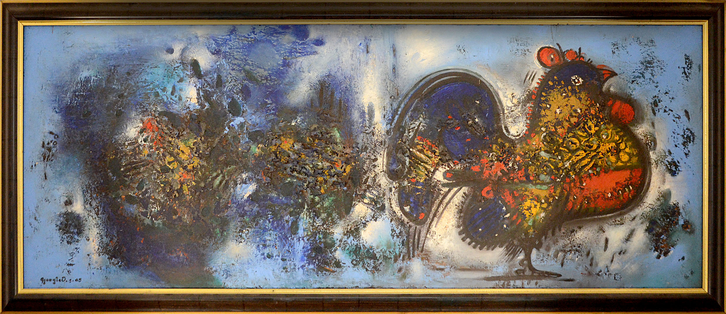 Stanko Gjorgievski, "Morning", Oil on Canvas, 50x125cm