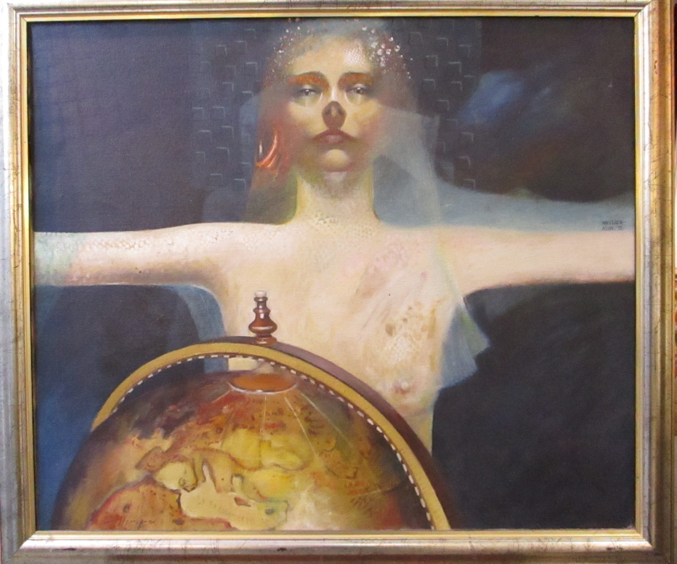 Mustafa Asim, Oil on Canvas, 60x70cm